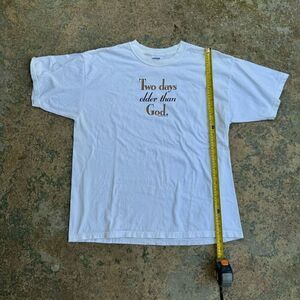 “Two Days Older Than God” Y2K Jesus Tee